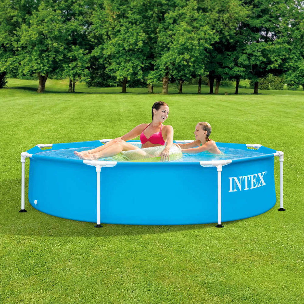 INTEX METAL FRAME SWIMMING POOL ( 2.44M X 51CM )