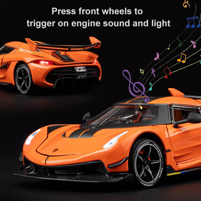 1:24 KOENIGSEGG JESKO ALLOY DIECAST MODEL