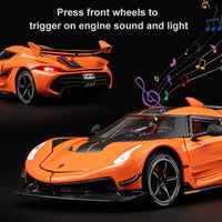 Thumbnail for 1:24 KOENIGSEGG JESKO ALLOY DIECAST MODEL