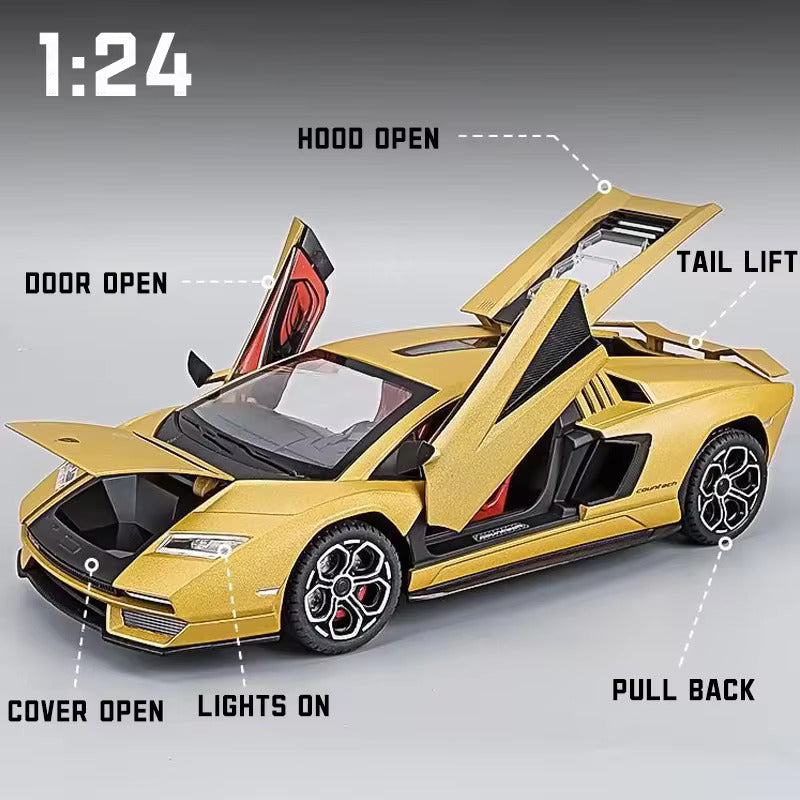 1:24 LAMBORGHINI LPI-800 ALLOY DIECAST MODEL