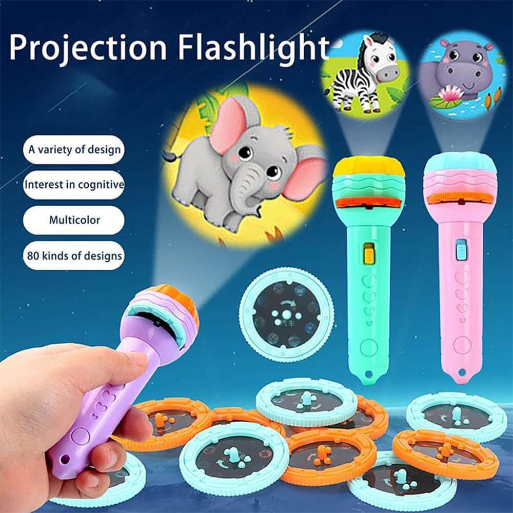 MULTIPLE PROJECTOR FLASH LIGHT FOR KIDS