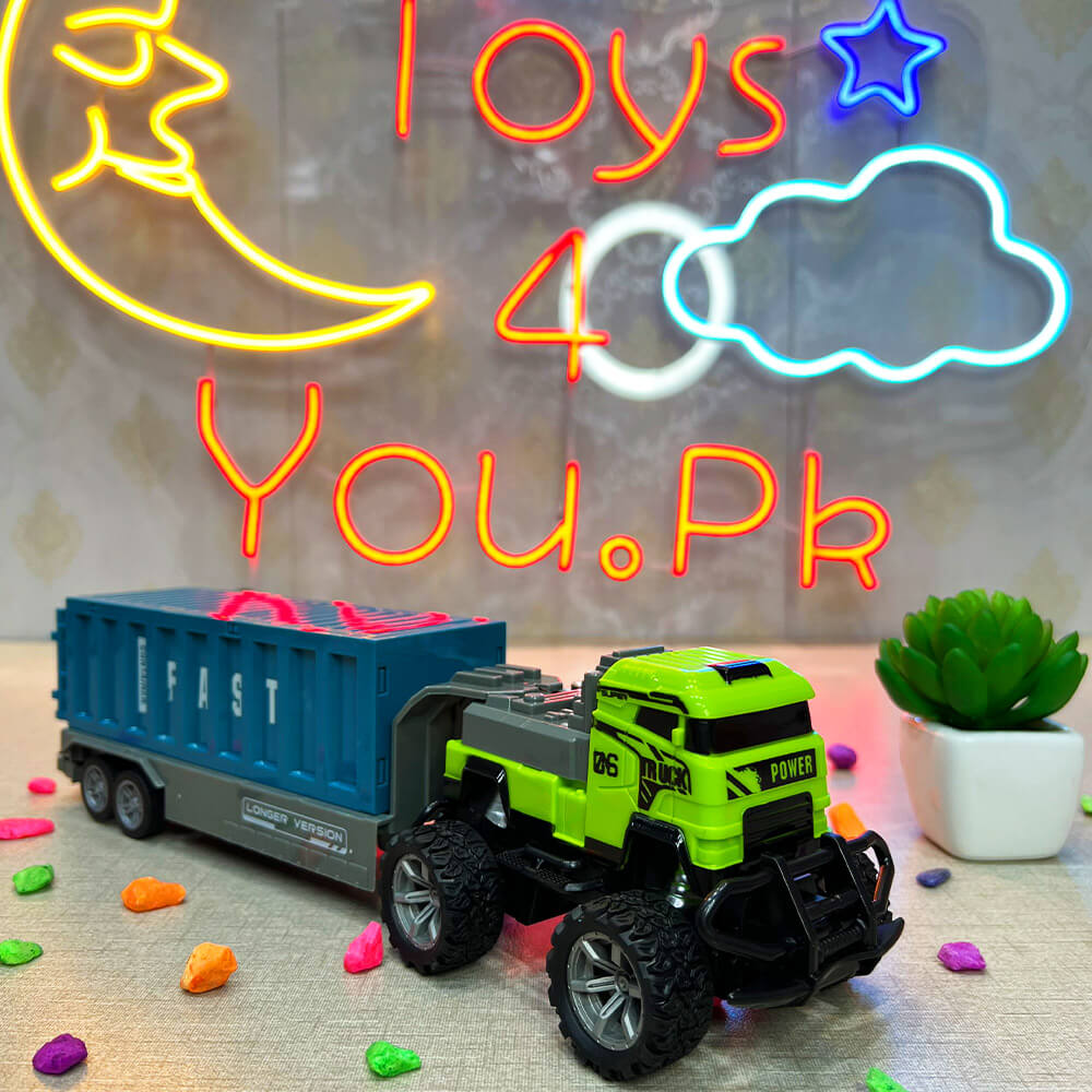 REMOTE CONTROL TRANSPORT CITY TRAILER TRUCK FOR KIDS