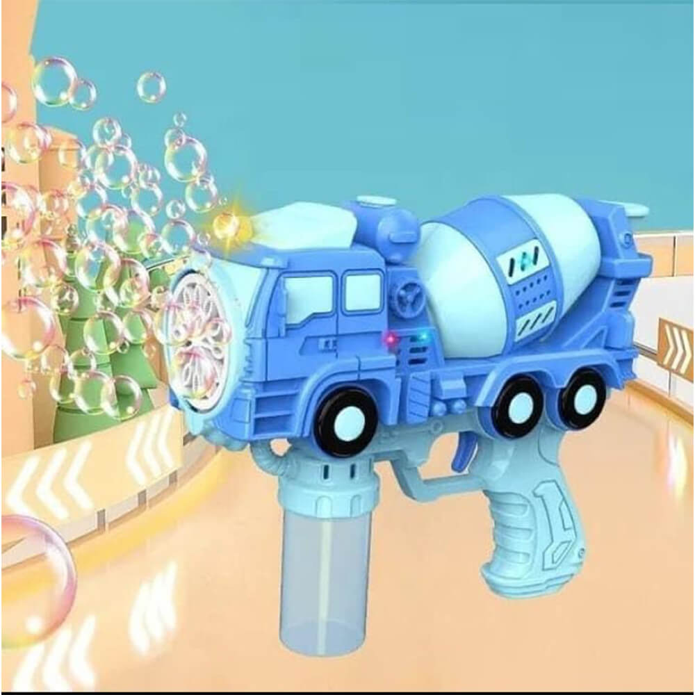 CONSTRUCTION TRUCK THEME BUBBLE GUN