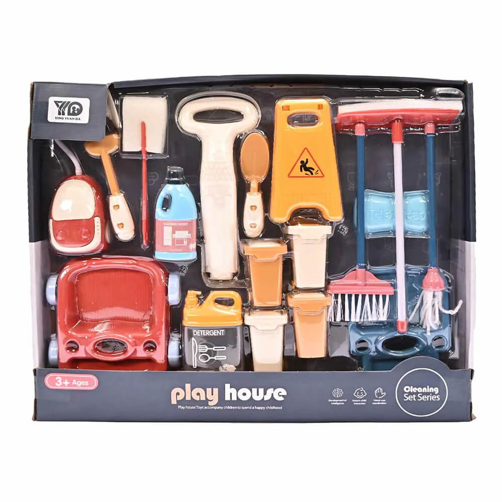 21 PCS CLEANING PLAYSET FOR KIDS