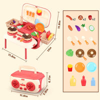 Thumbnail for 29 PCS 2 IN 1 STEREO KITCHEN PLAY SET FOR KIDS