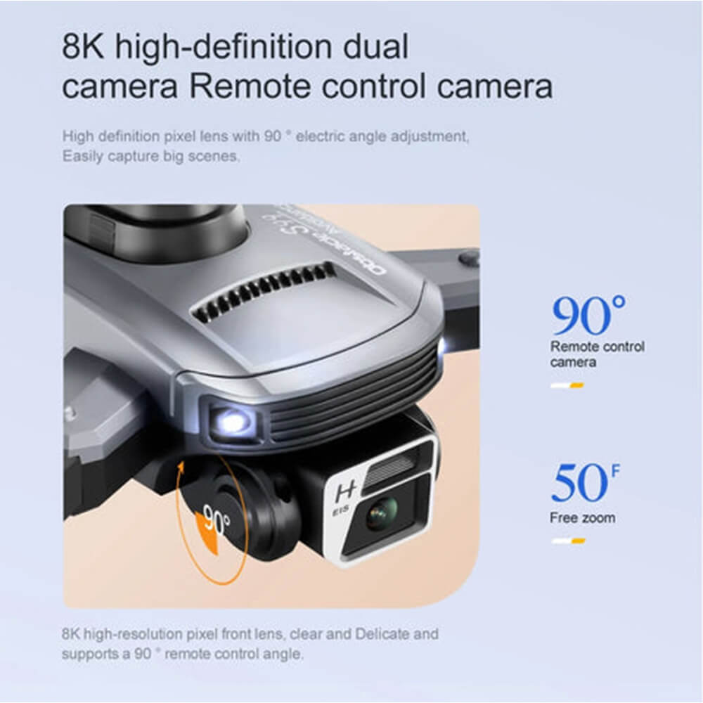 S99 MAX DRONE 4K CAMERA OBSTACLE AVOIDANCE OPTICAL FLOW FOLDABLE DRONE