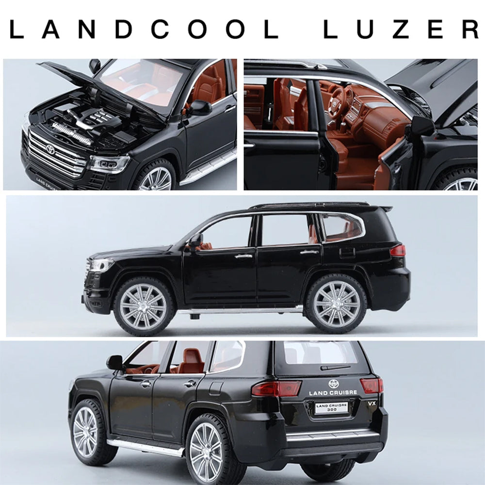 1:28 TOYOTA LAND CRUISER LC300 ALLOY DIECAST MODEL