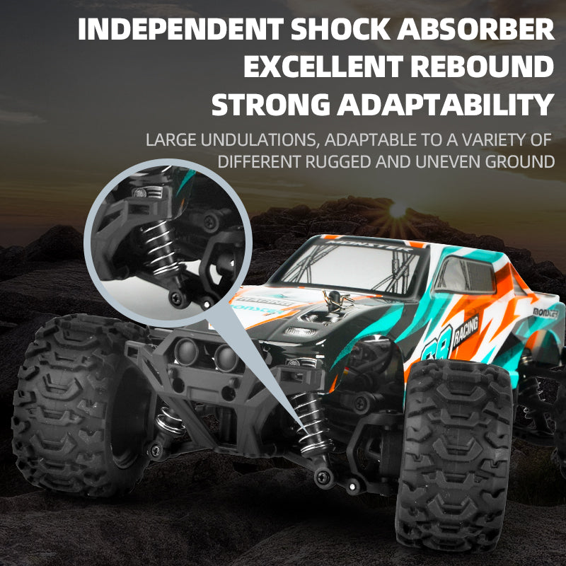 GUOKAI 1:18 SCALE 4WD RC TRUCK HIGH SPEED OFF-ROAD CLIMBING VEHICLE