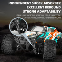 Thumbnail for GUOKAI 1:18 SCALE 4WD RC TRUCK HIGH SPEED OFF-ROAD CLIMBING VEHICLE