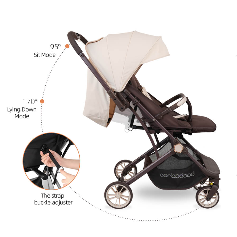 BAOBAOHAO MULTI FUNCTION LIGHT WEIGHT BABY STROLLER