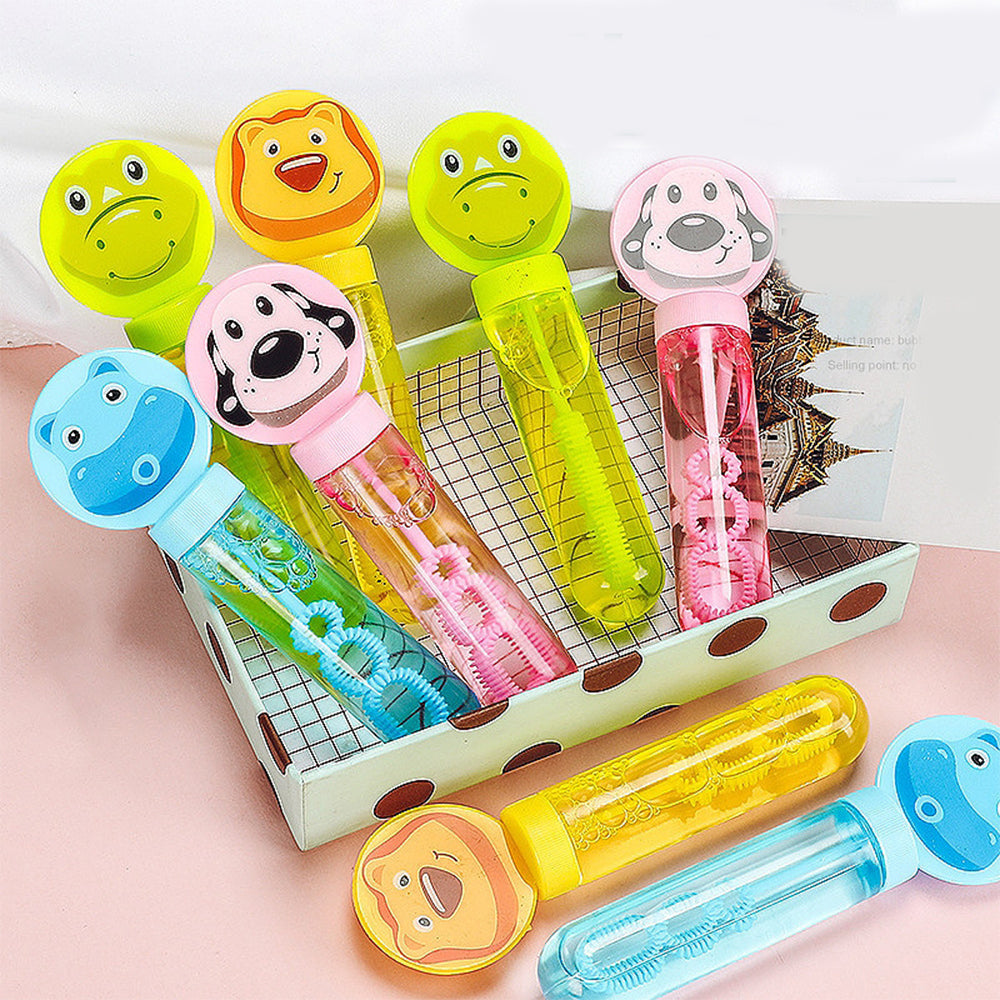 CARTOON MINI BUBBLE STICK TOY - PACK OF 3