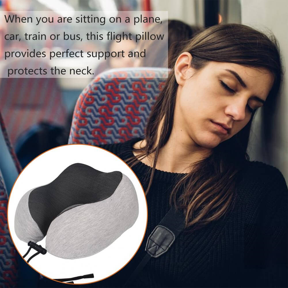 MEMORY FOAM TRAVEL NECK RELAX PILLOW