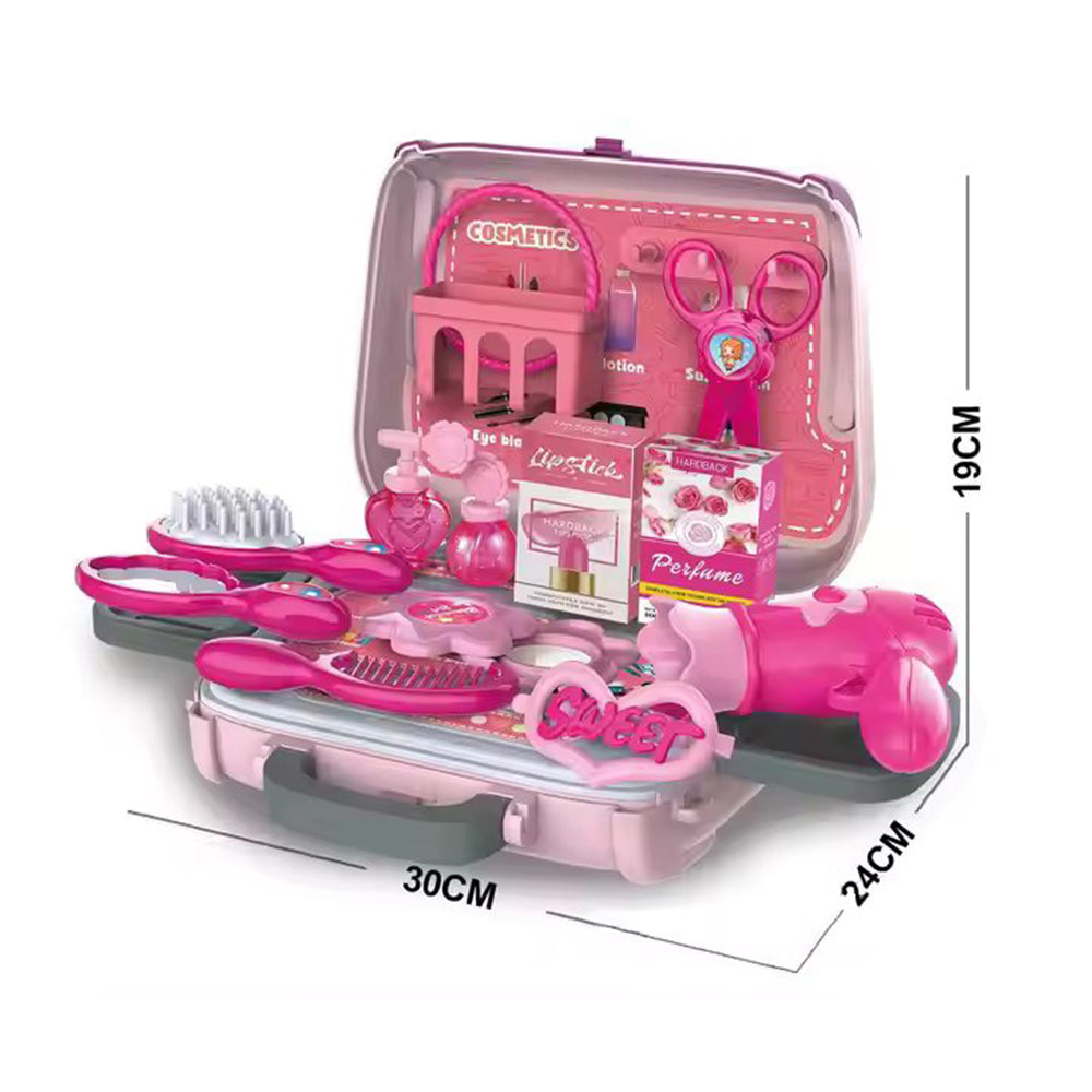 KIDS HAIR SALON PLAY SET - 24 PC