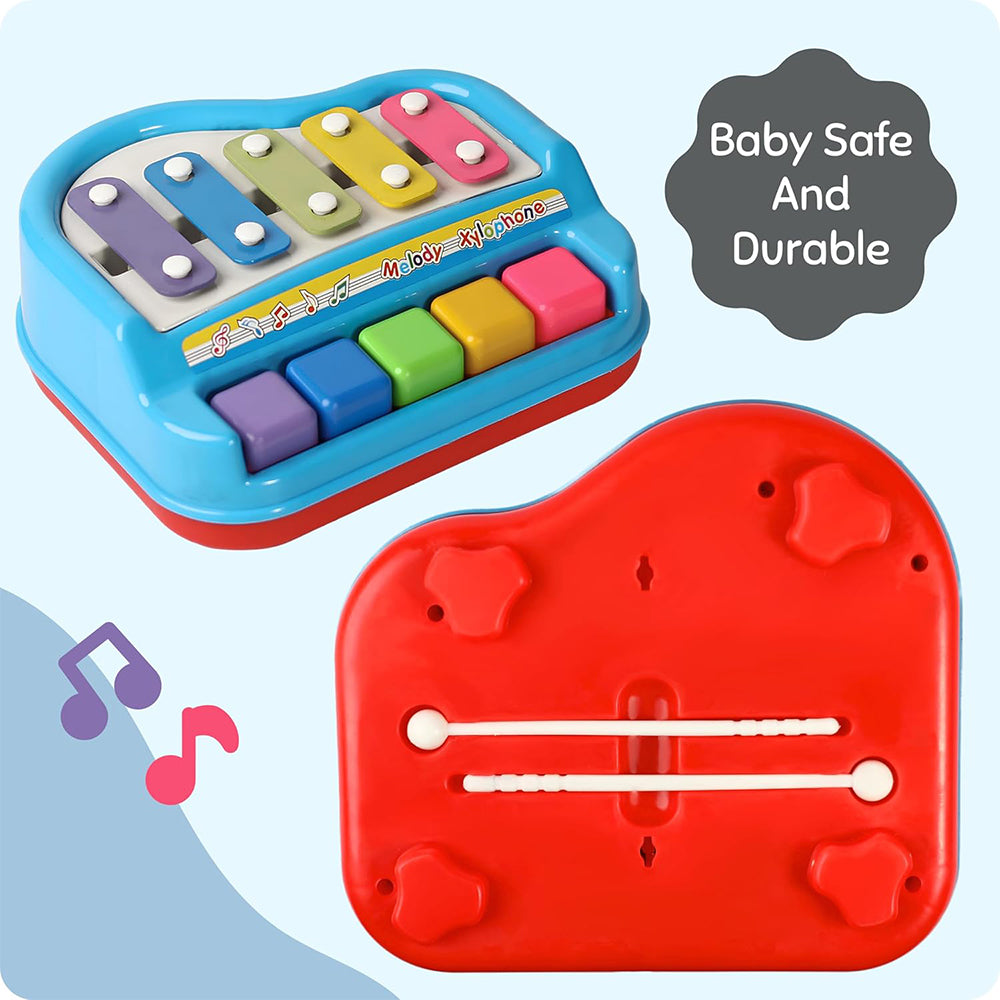 2 IN 1 PIANO & XYLOPHONE