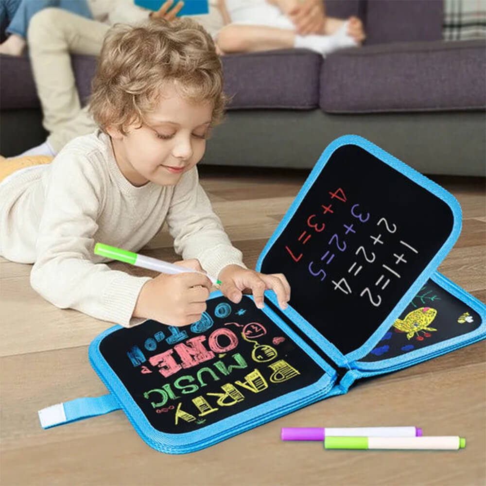 CARTOON ERASABLE MAGIC PAINT BOOK FOR KIDS