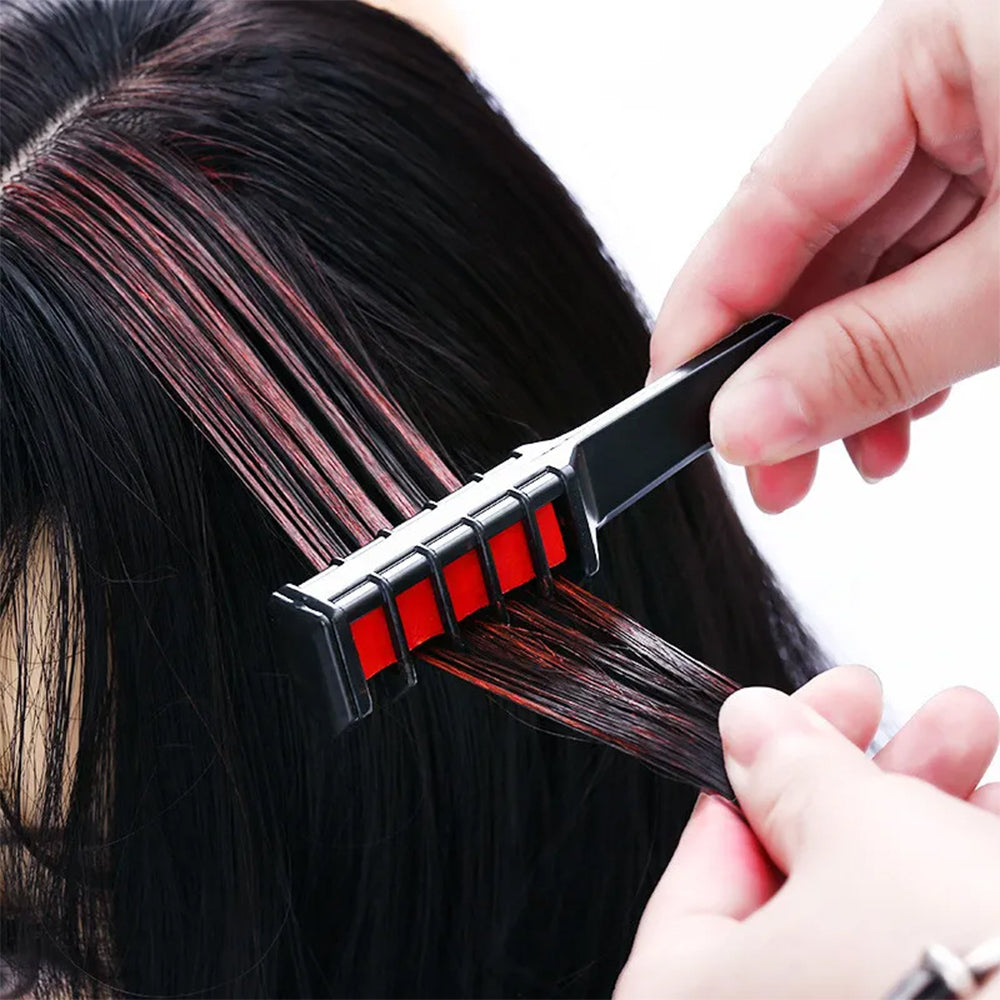 INSTANT BLENDABLE HAIR COLOR COMB - 6 PCS