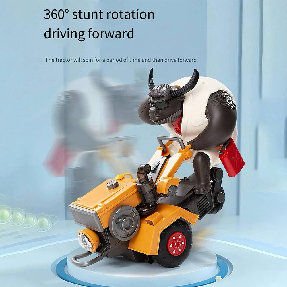 INTERACTIVE ELECTRIC 360 ROTATION BULL TRACTOR