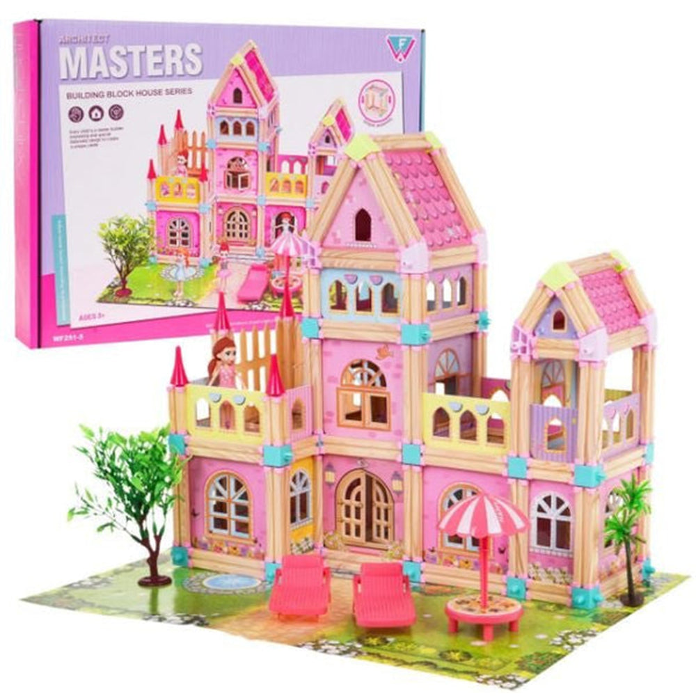 COLORFUL CREATIVE PRINCESS CASTLE SET