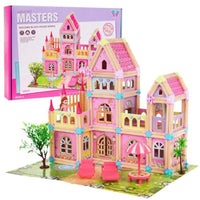 Thumbnail for COLORFUL CREATIVE PRINCESS CASTLE SET