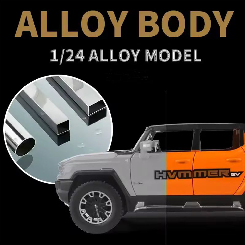 1:24 HUMMER EV OFF-ROAD ALLOY DIECAST MODEL