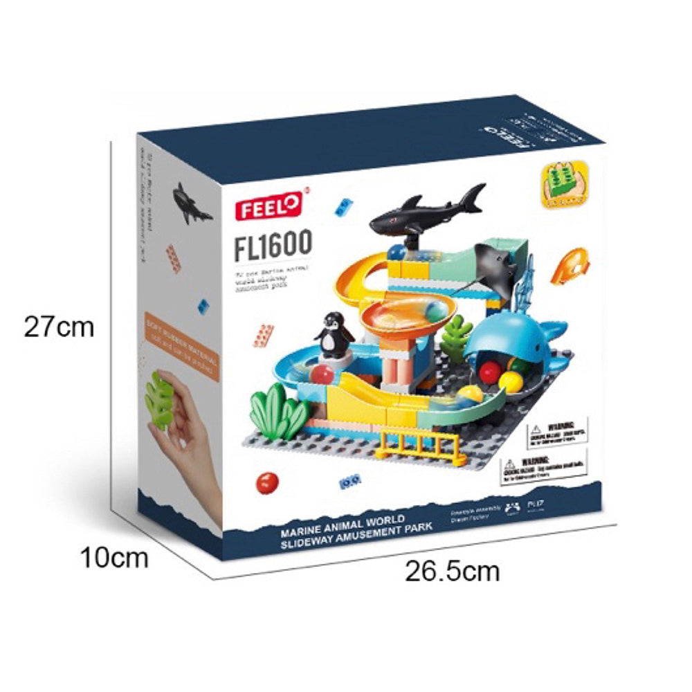 SHARK EDUCATIONAL BUILDING BLOCK TRACK SET