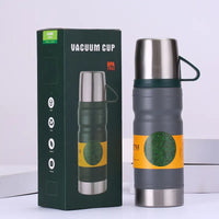 Thumbnail for STAINLESS STEEL PORTABLE FLASK VACUUM WATER BOTTLE