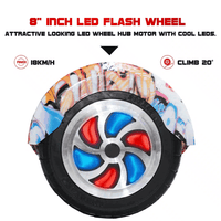 Thumbnail for KIDS 8 INCH SMART WHEEL BALANCE WITH BLUETOTH PAINTED COLOR HOVERBOARD