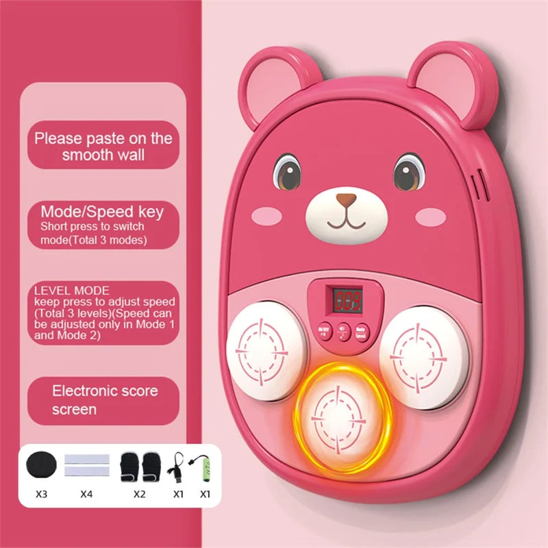 CARTOON ANIMAL MUSIC BOXING MACHINE FOR KIDS
