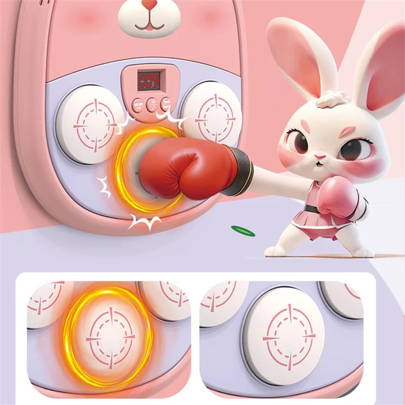 CARTOON ANIMAL MUSIC BOXING MACHINE FOR KIDS