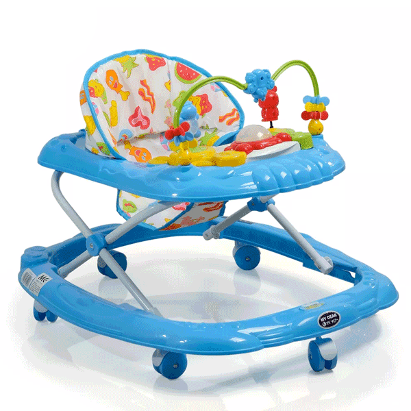 MUSICAL BABY WALKER WITH REMOVABLE TRAY