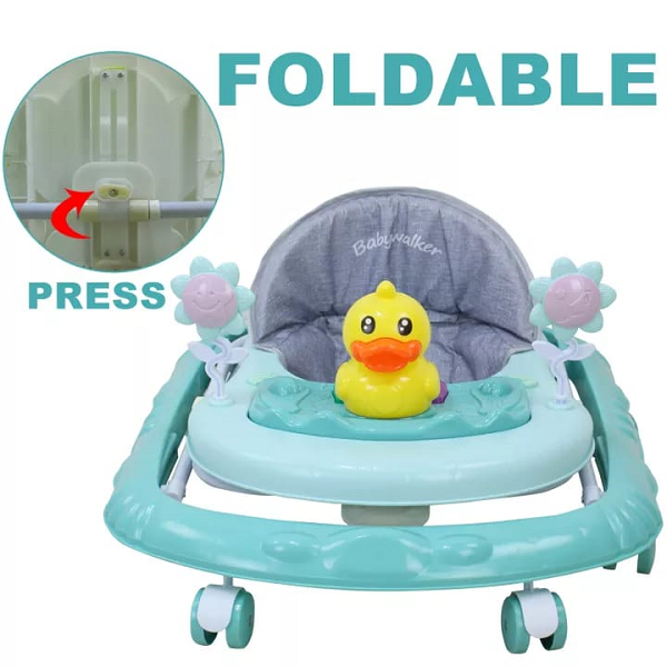 DUCK FACE BABY WALKER FOLDABLE