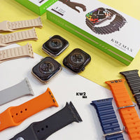 Thumbnail for KW2 MAX SMART WATCH WITH 3 PAIRS OF STRAPS