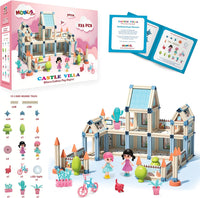 Thumbnail for 3D PRINCESS CASTLE VILLA DOLL HOUSE BUILDING - 233PCS