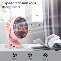 Thumbnail for CUTE RECHARGEABLE FAN WITH MOBILE STAND