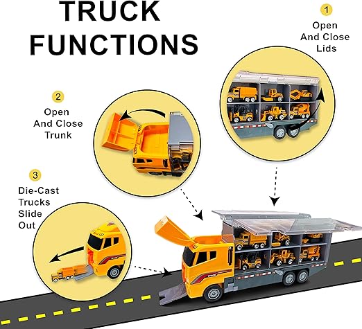 7 IN 1 CONSTRUCTION CONTAINER TRUCK