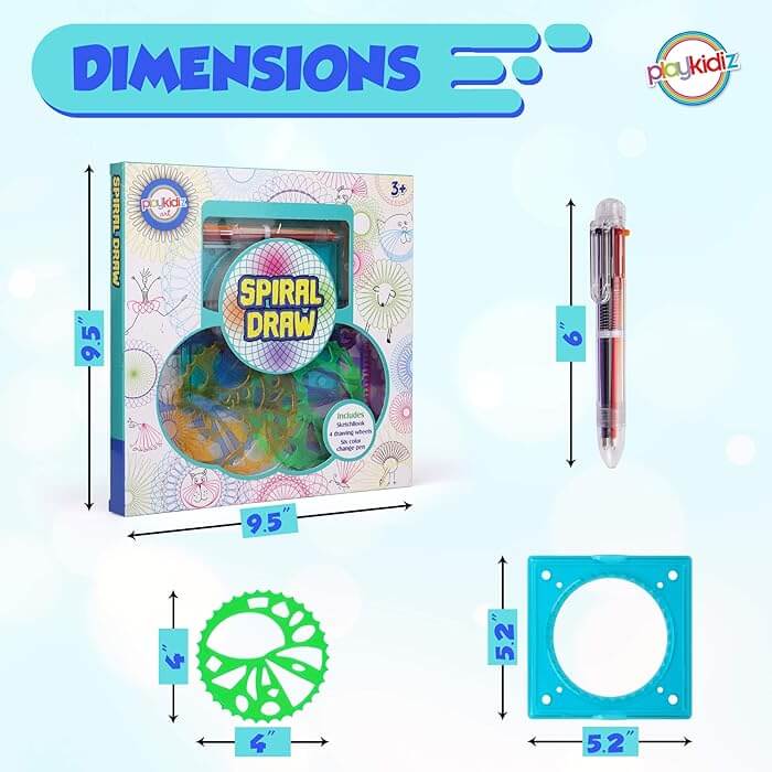 ART SPIRAL DRAW SET FOR KIDS