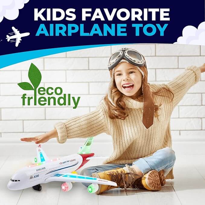 AIRLINES FLASH ELECTRIC A380 FOR KIDS