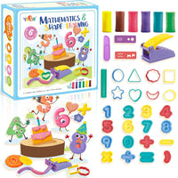 Thumbnail for MATHEMATIC & SHAPE LEARNING DOUGH PLAY SET