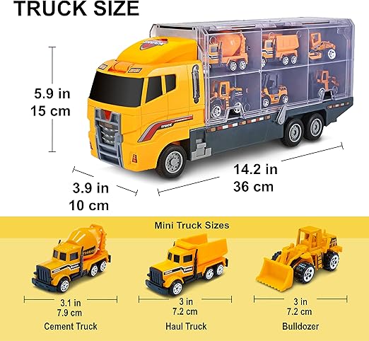 7 IN 1 CONSTRUCTION CONTAINER TRUCK