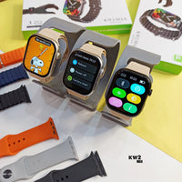 Thumbnail for KW2 MAX SMART WATCH WITH 3 PAIRS OF STRAPS