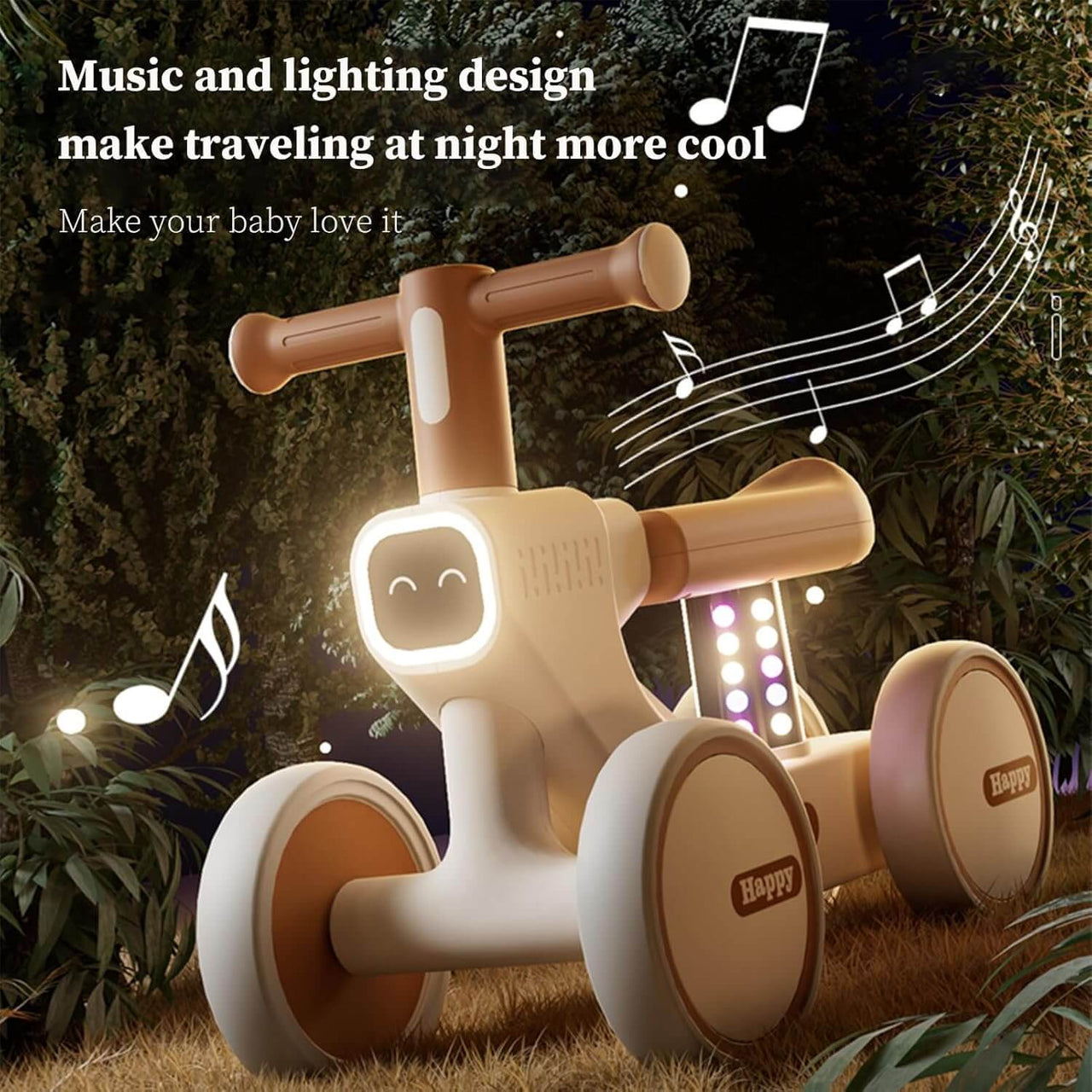 PUSH CAR WITH LIGHT & MUSIC