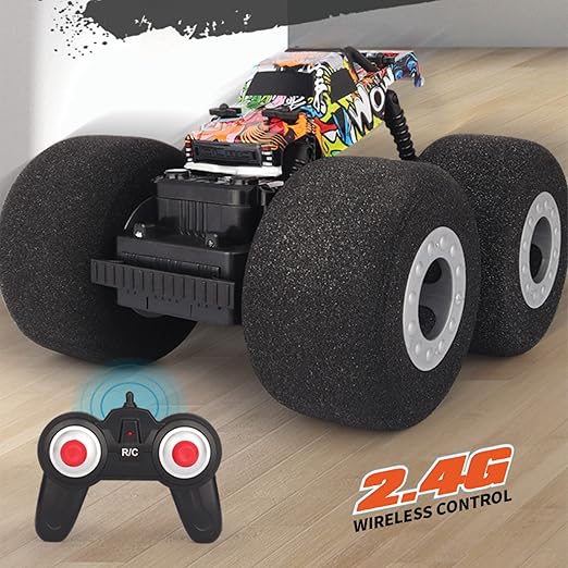 RC STUNT BIG SPONGE TYRE DRIFT CAR