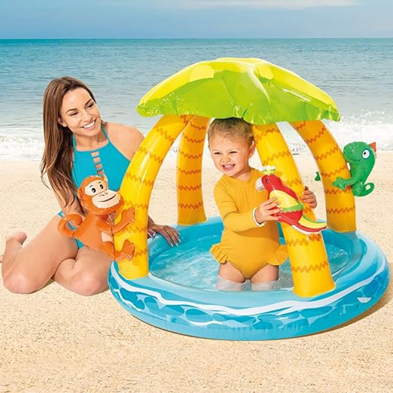 INTEX CHILDREN'S POOL TROPICAL ISLAND - 58417