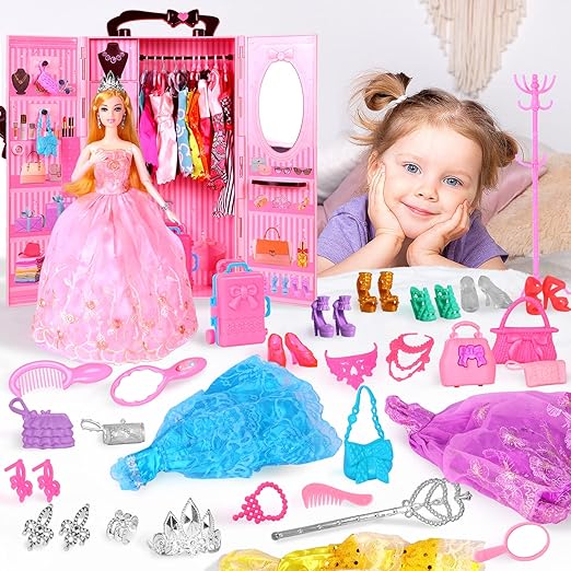 DOLL WARDROBE PLAYSET TOY