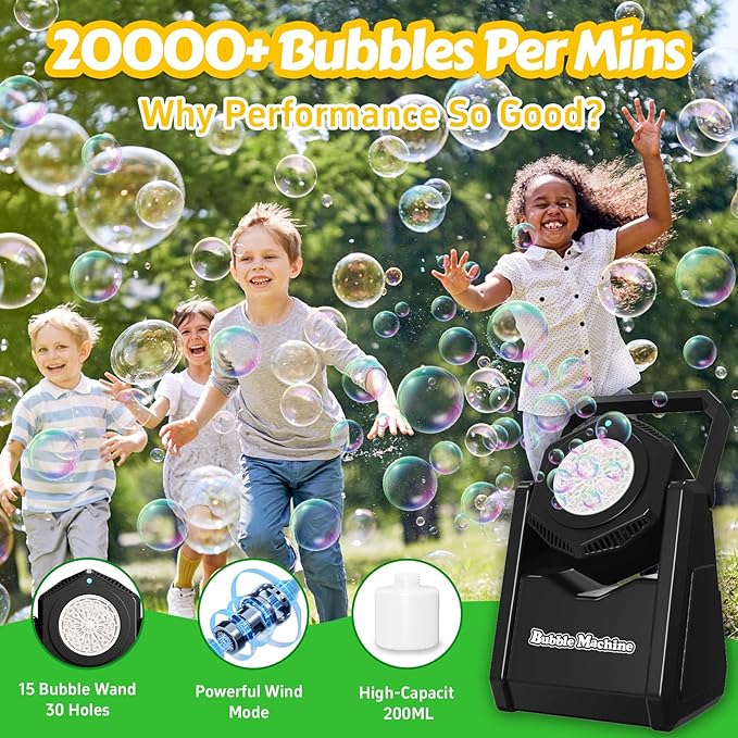 AUTOMATIC PORTABLE HANDHELD BUBBLE MACHINE