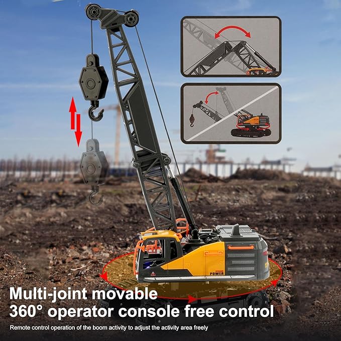 6CH RC CRAWLER CRANE CONSTRUCTION VEHICLE