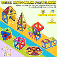 Thumbnail for 50 PCS MAGNETIC BUILDING BLOCKS SET