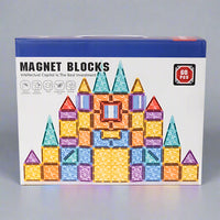 Thumbnail for MAGNETIC TILES RAINBOW - 60PCS