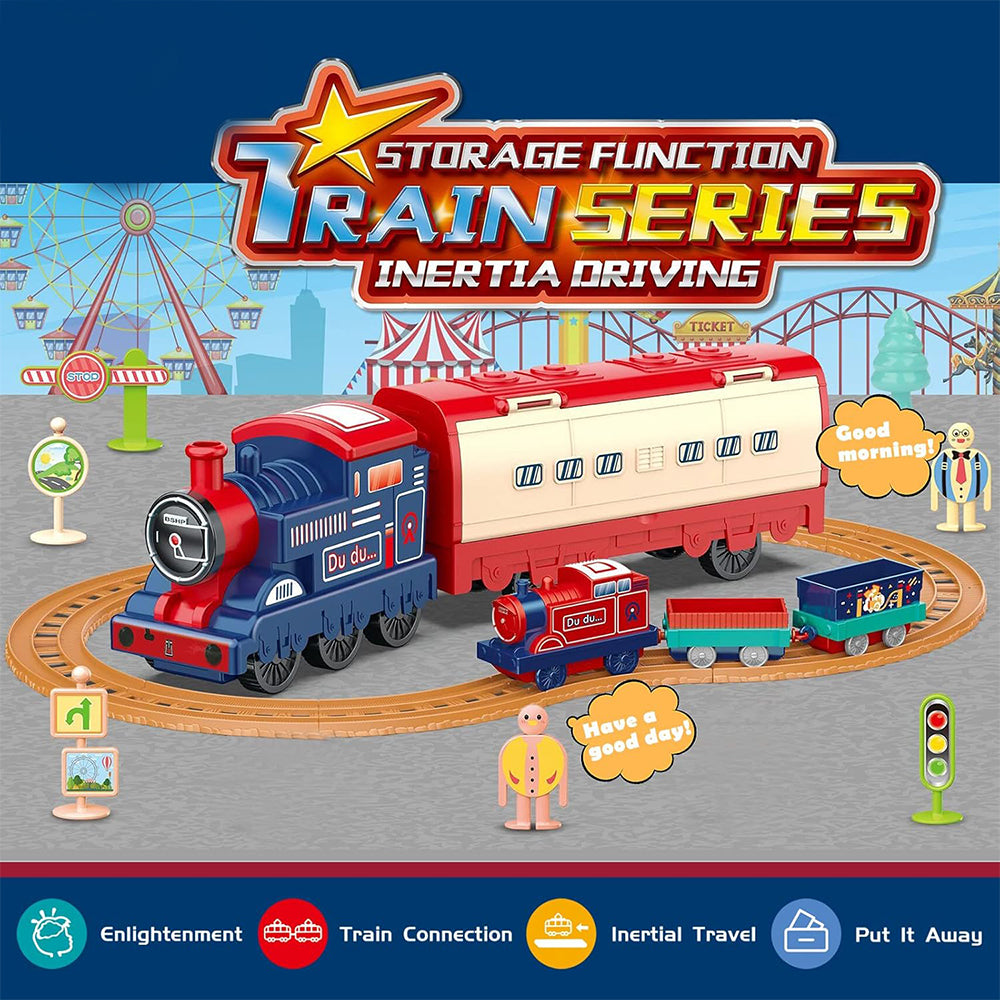 STORAGE FUNCTION INERTIA TRAIN DRIVING SET