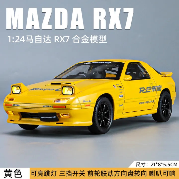 1:24 MAZDA RX7 ALLOY DIECAST MODEL